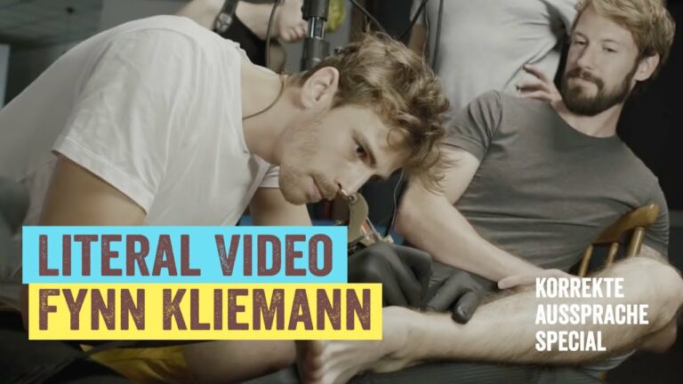 Literal Video: Fynn Kliemann – Zuhause (korrekte Aussprache Special – Piano Version)