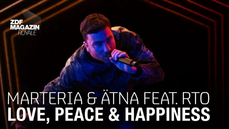 Marteria & ÄTNA feat. RTO Ehrenfeld – Love, Peace & Happiness (ZDF Magazin Royale)