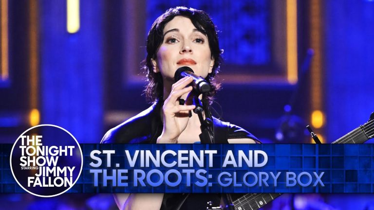 St. Vincent and The Roots – Glory Box (Portishead Cover live @ Jimmy Fallon)