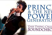 Prince bei der Arbeit: This Thing Called Soundcheck