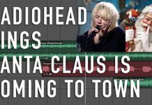 Radiohead sings „Santa Claus is Coming to Town“
